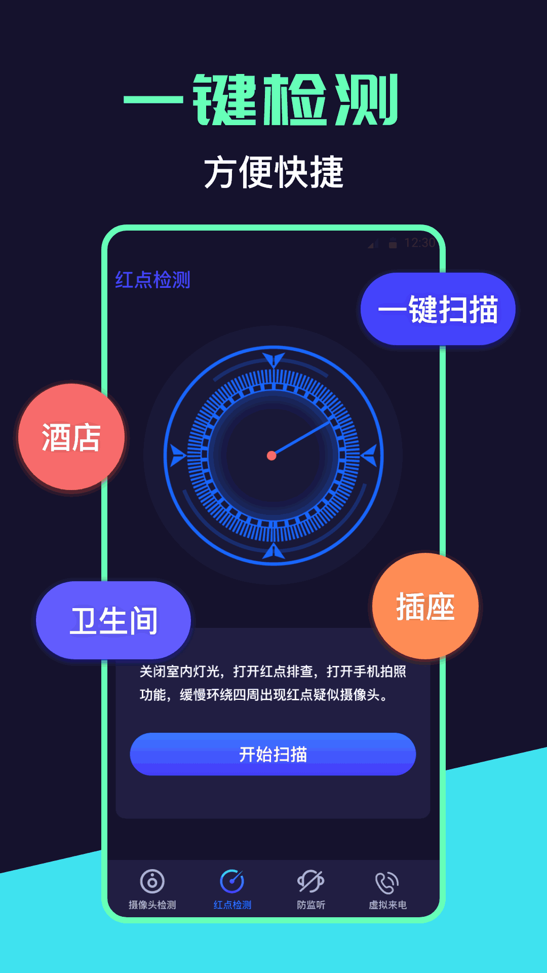 摄像头检测器